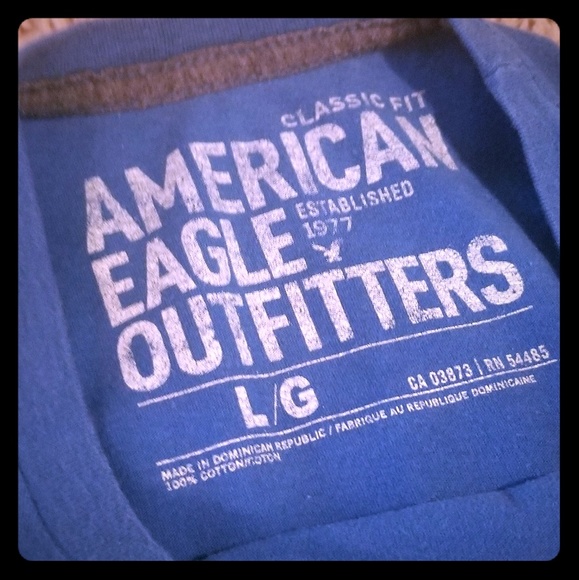 Mens American Eagle Long Sleeve T - Picture 1 of 2